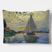 Pochette À Accessoires Claude Monet - Voilier au Petit-Gennevilliers (Verso)