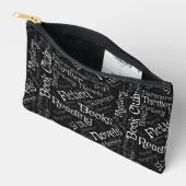 Pochette À Accessoires Cloud Word pour les amateurs de livres (Ouvrir)