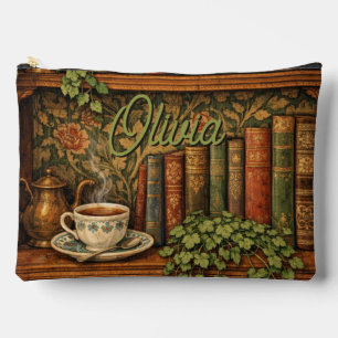 Pochette À Accessoires Club de lecture pour amateur de livres rétro