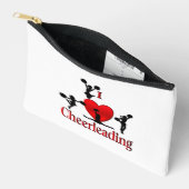 Pochette À Accessoires Coeur I unique (Ouvrir)