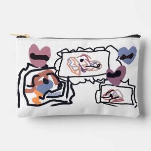Pochette À Accessoires cœurs de Berger Australien