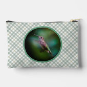 Pochette À Accessoires Colibri à gorge rubis - photo originale (Verso)