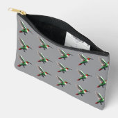 Pochette À Accessoires Colibri vert (Ouvrir)