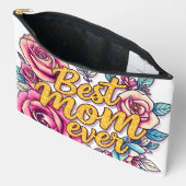 Pochette À Accessoires Collection Cadeau Floral Moderne (Ouvrir)