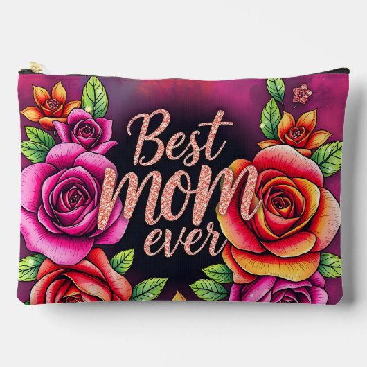 Pochette À Accessoires Collection cadeau Floral Moderne (Recto)