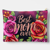 Pochette À Accessoires Collection cadeau Floral Moderne (Verso)