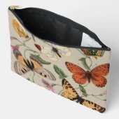 Pochette À Accessoires Collection de la papillon Moth Nature Dessin (Ouvrir)