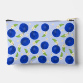 Pochette À Accessoires Collection de prunes botaniques bleues (Verso)