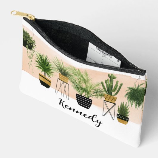 Pochette À Accessoires Collection d'oasis intérieure (Ouvrir)