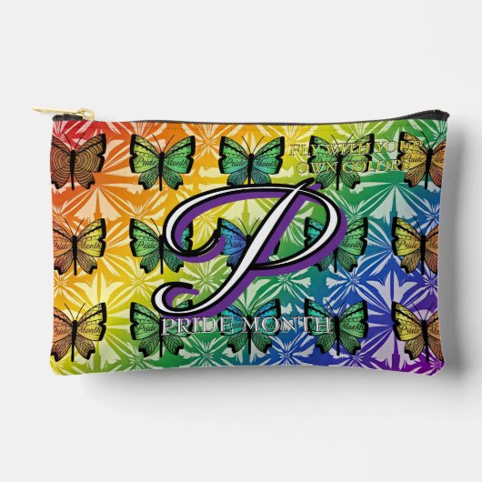 Pochette À Accessoires Collection Fierté en Vol (Recto)