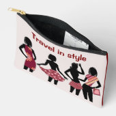 Pochette À Accessoires Collection Shopping Queen -Dames (Ouvrir)