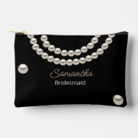 Collier de perle noire