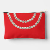 Pochette À Accessoires Collier Red Pearl (Verso)
