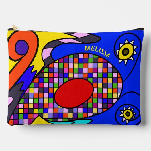 Pochette À Accessoires Coloré résumé (Recto)