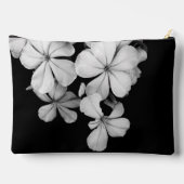 Pochette À Accessoires Conception de carte postale noir et blanc (Verso)
