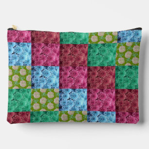 Pochette À Accessoires conception de courtepointe florale