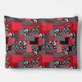Pochette À Accessoires Conception de couture personnalisée Patchwork Coud (Verso)