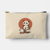Pochette À Accessoires Conception de pandas mignons (Recto)