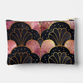 Pochette À Accessoires Conception de ventilateur Art Déco époustouflante  (Verso)