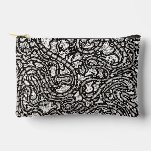 Pochette À Accessoires Conception de visages étranges de dessin animé tor