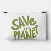 Pochette À Accessoires Conception Éco Sauvegarde de la Planète (Verso)