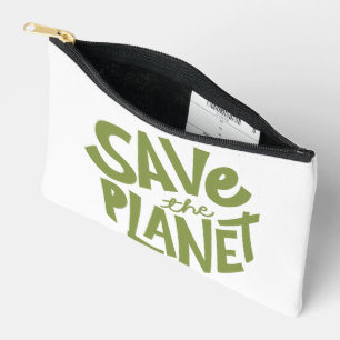 Pochette À Accessoires Conception Éco Sauvegarde de la Planète
