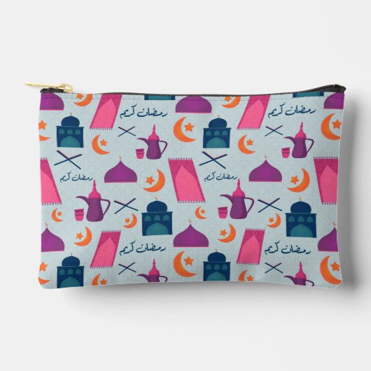 Pochette À Accessoires Conception festive de Ramadan islamique (Recto)