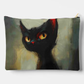 Pochette À Accessoires Connaissant Black Ninja Cat (Verso)