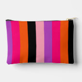 Pochette À Accessoires Contemporary Halloween Stripes  (Verso)