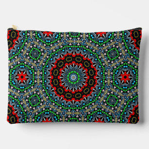 Pochette À Accessoires Cool marocain à thème Mandala Motif