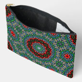 Pochette À Accessoires Cool marocain à thème Mandala Motif (Ouvrir)