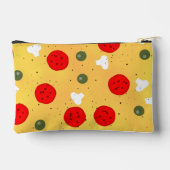 Pochette À Accessoires Cool plaisir pizza pepperoni champignon (Verso)