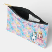 Pochette À Accessoires Coque de crayon Princesse personnalisée (Ouvrir)