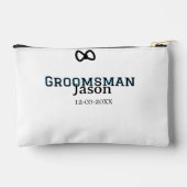 Pochette À Accessoires Cortège du marié témoin de la fête de bachelorette (Verso)