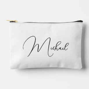 Pochette À Accessoires Cosmétique de maquillage noir blanc