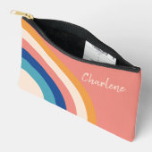 Pochette À Accessoires Cosmétique rétro élégant et moderne (Ouvrir)