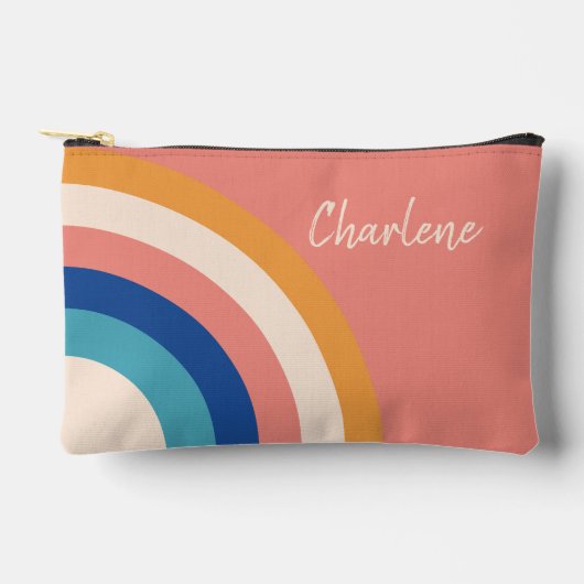 Pochette À Accessoires Cosmétique rétro élégant et moderne (Recto)