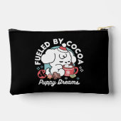 Pochette À Accessoires Cosy Puppy Dreams - Chocolat chaud et Noël (Verso)