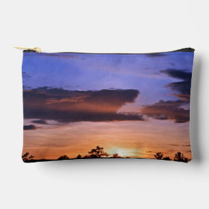 Pochette À Accessoires Coucher de soleil coloré par Shirley Taylor