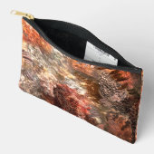 Pochette À Accessoires Couches de cristaux avec teinte rustique (Ouvrir)