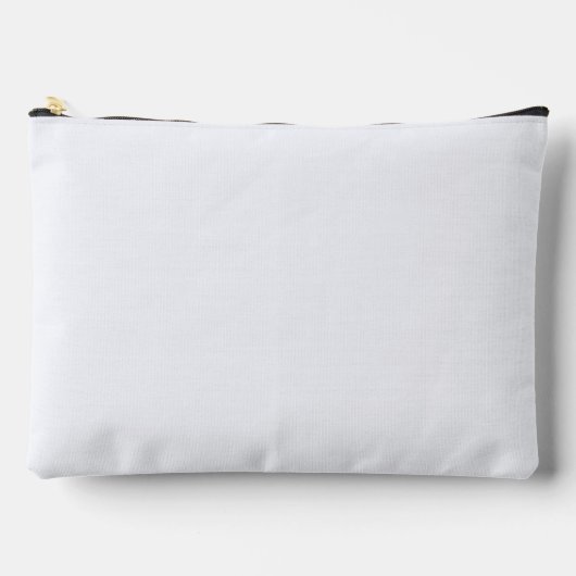 Pochette À Accessoires Couleur solide blanc Fantôme (Recto)