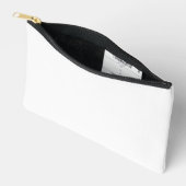 Pochette À Accessoires Couleur solide blanche pure (Ouvrir)