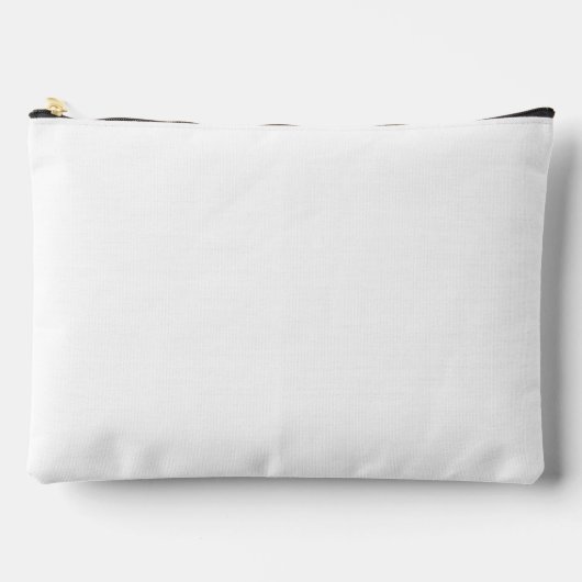 Pochette À Accessoires Couleur solide blanche pure (Recto)