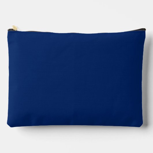 Pochette À Accessoires Couleur solide bleue royale (Recto)