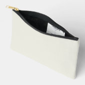 Pochette À Accessoires Couleur solide de la colombe blanche (Ouvrir)