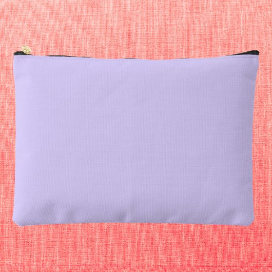 Pochette À Accessoires Couleur solide Lavande pâle