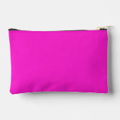 Pochette À Accessoires Couleur solide magenta chaude (Verso)