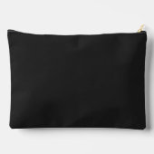 Pochette À Accessoires Couleur solide noire Eerie (Verso)