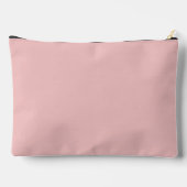Pochette À Accessoires Couleur solide rose bébé (Verso)