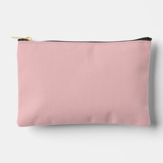 Pochette À Accessoires Couleur solide rose bébé (Recto)